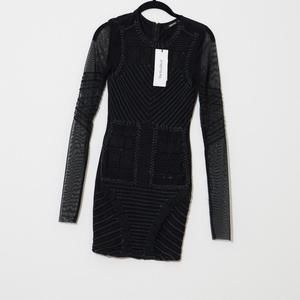 Kimberly Ovitz Black Patterned Dress - Size S - Real Real Authenticated